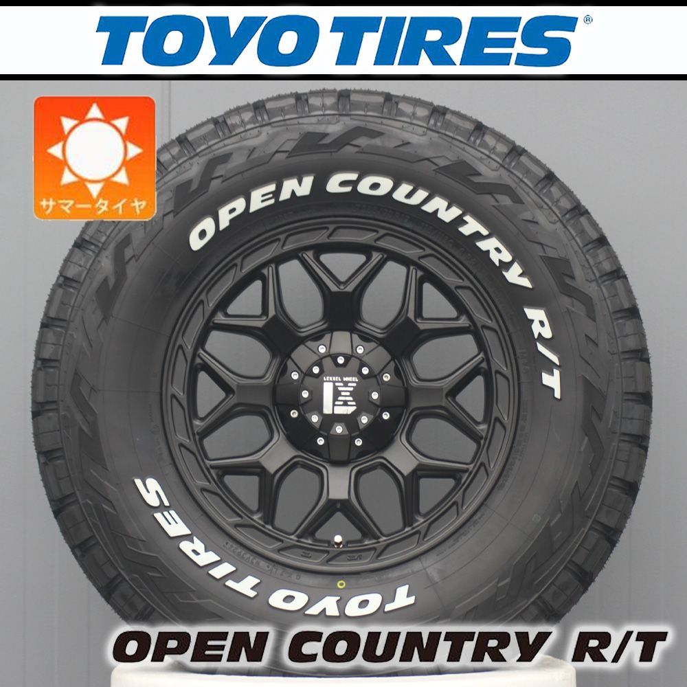 LEXXEL InFerno 17インチ タイヤホイール トーヨー オープンカントリー RT 285|70R17 265|70R17 ホワイトレター タイヤホイールセット 4本セット｜ 車種 JL JK ラングラー