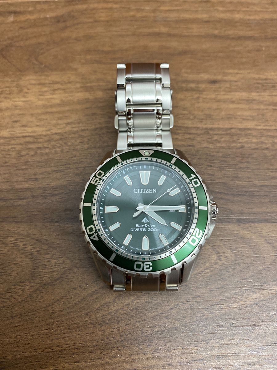 美品 シチズン 腕時計 エコドライブ BN0199-53X E168-003FR07 シチズン