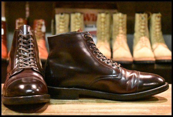 9D 美品】ALDEN オールデン 4060 ストレートチップブーツ 9D 美品】ALDEN オールデン 4060 ストレートチップブーツ