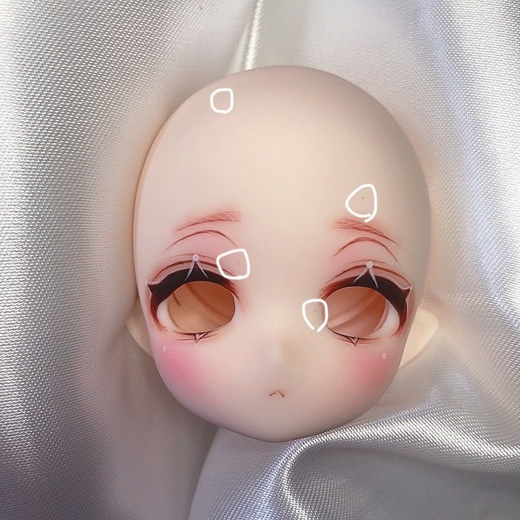 すずりっこ】imomodoll BM-01 ぽやぽやぷわりさん カスタムヘッド - メルカリ