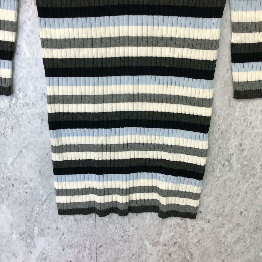 最終値下げ:ポロラルフローレン　ボーダーワンピース POLO RALPH LAUREN ポロラルフローレン ボーダー ニット ロング