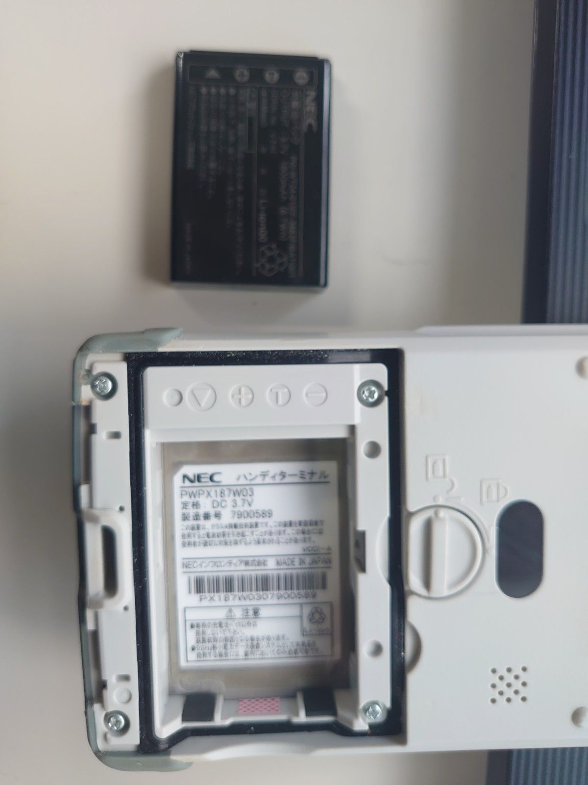 NEC ハンディターミナル 2個セット 赤黒 NEC ハンディターミナル 2個セット 赤黒