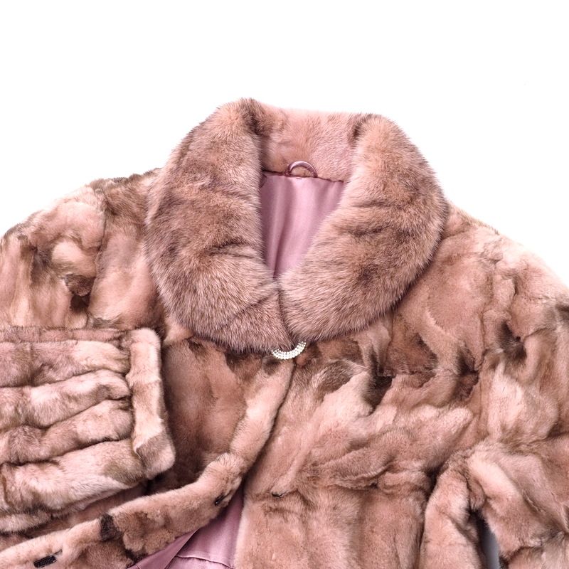 ミンクコート ファッション □美品□SAGA MINK サガミンク コート