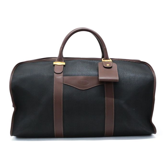 ダンヒル dunhill ボストンバッグ レザー PVC GD金具 旅行かばん