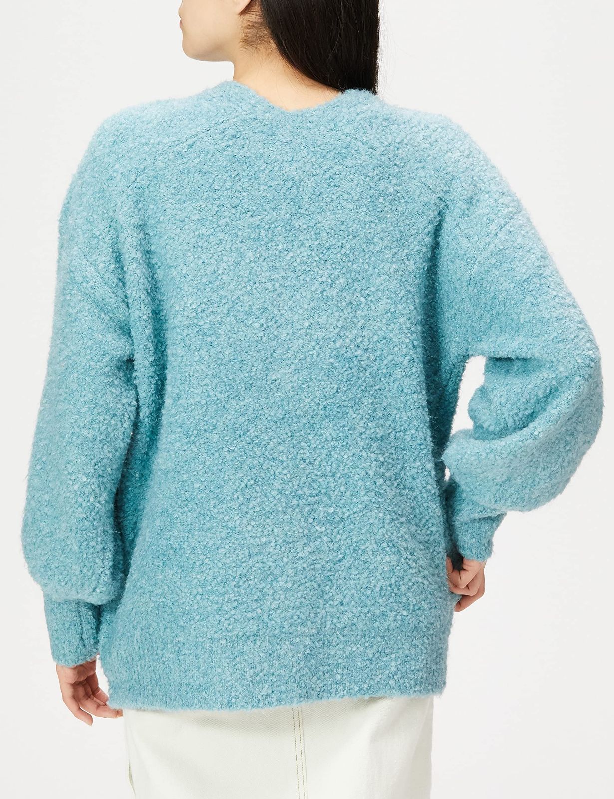 数量 フリーズマート カーディガン ミックスブークレーニットカーディガン レディース 131-2270037