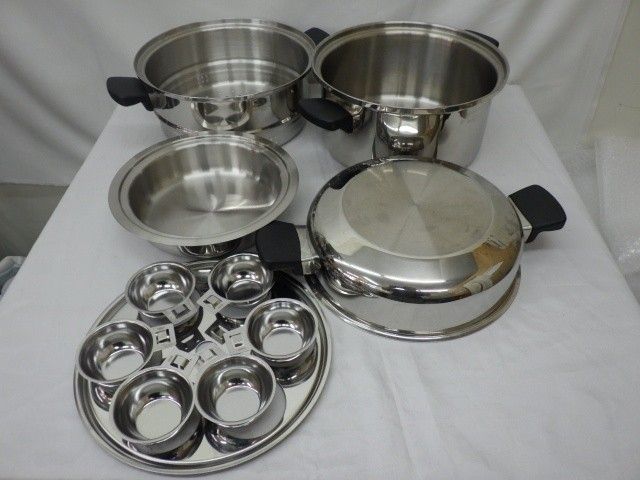 Amway Queen 両手鍋 調理器具 Amway ロイヤルクイーン 鍋 蒸し器 両手鍋 調理器具｜Yahoo