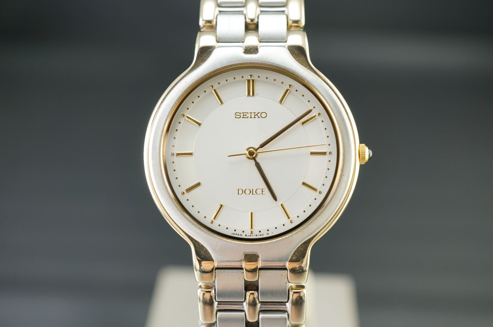 美品♪ SEIKO/セイコー DOLCE/ドルチェ クォーツ腕時計 8J41-6090 電池