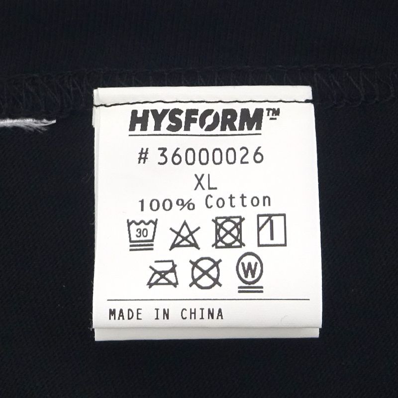 三重店】HYSFORM｜ハイスフォーム ロングスリーブロゴTシャツ
