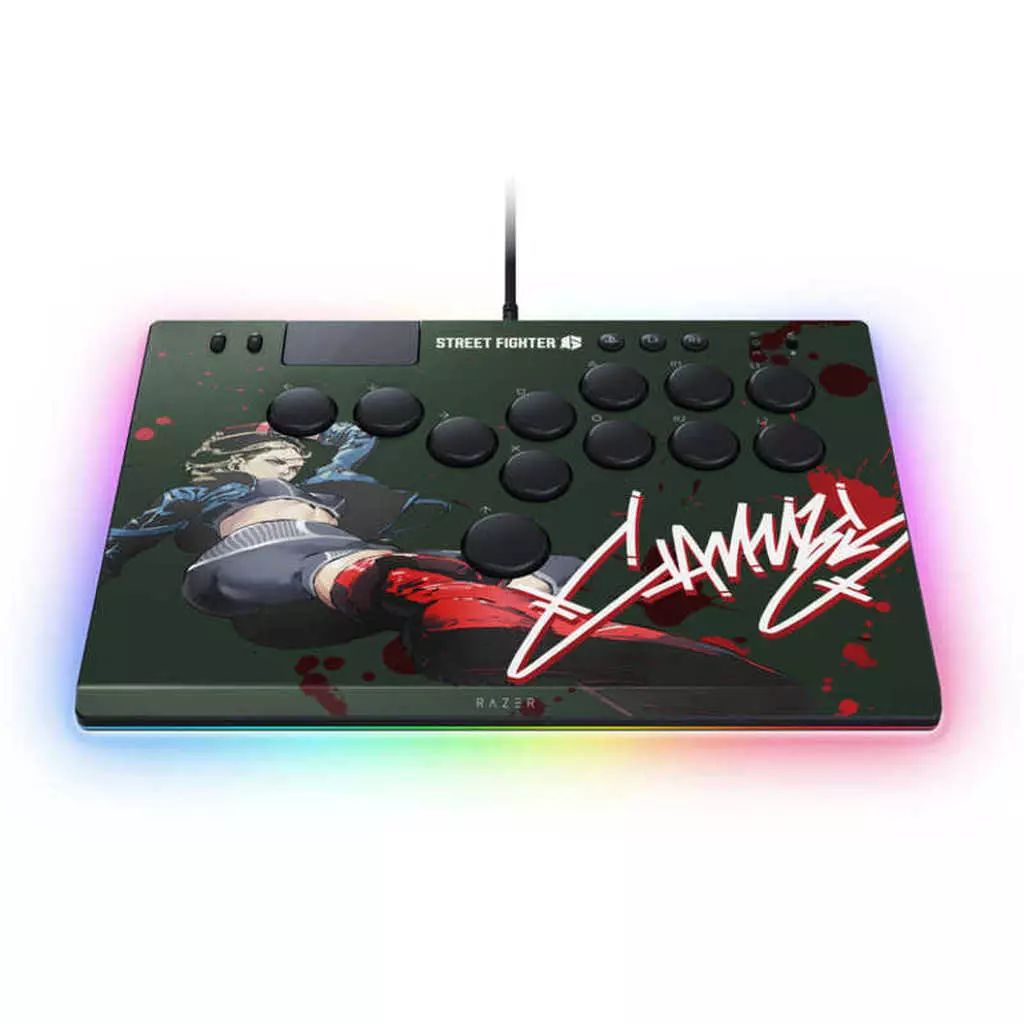 PS5ハード Razer Kitsune 薄型レバーレスコントローラー SF6 Cammy 