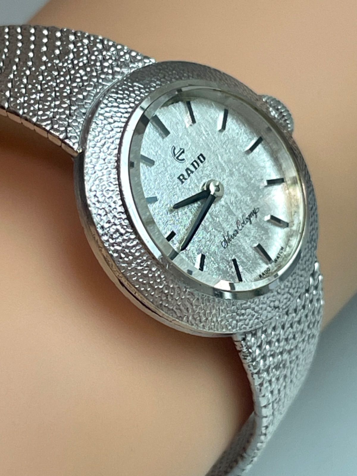 RADO Starlight 手巻き時計 シルバー文字盤 RADO ラドー シルバーコロニー SV925 時計 手巻き 腕時計