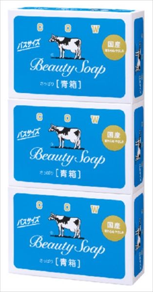 まとめ買い-24点セット カウブランド 青箱 バスサイズ ３コパック 牛乳石鹸共進社 石鹸