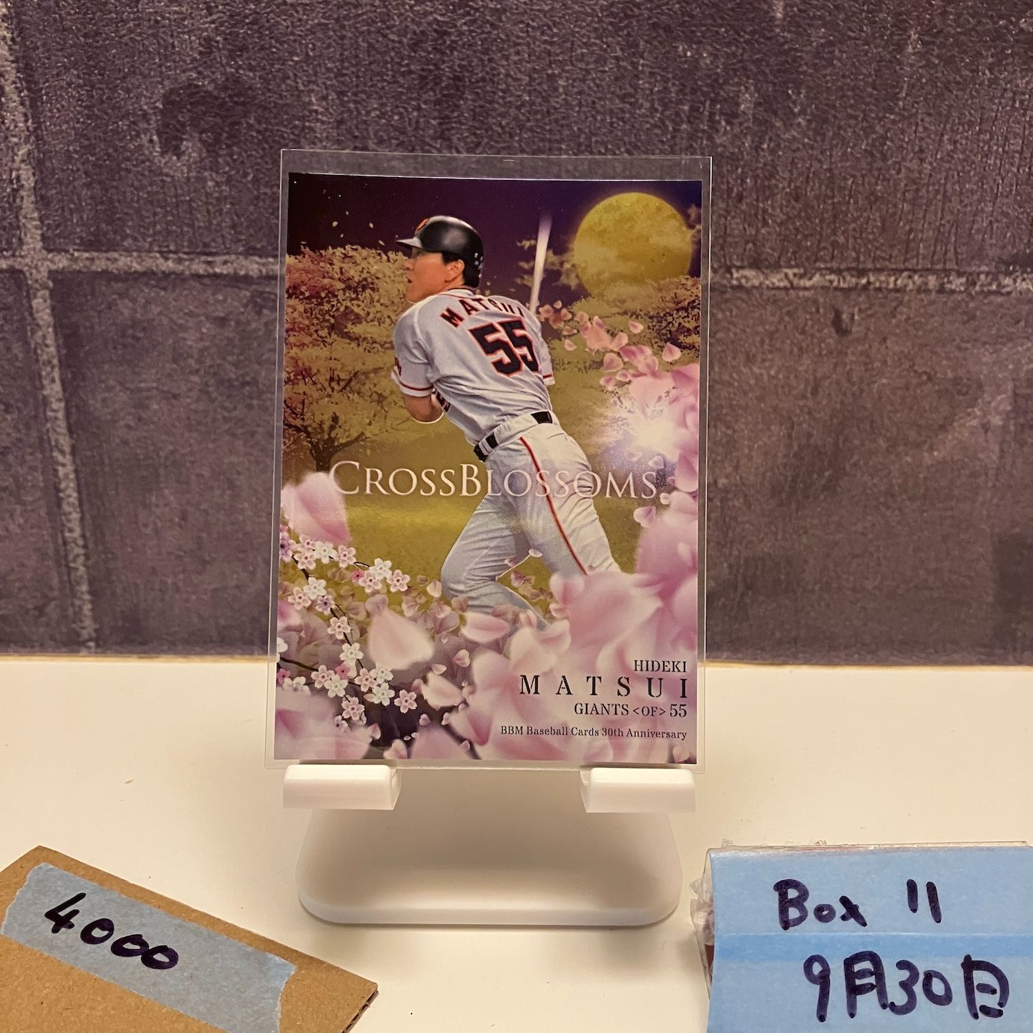 2020 BBM 松井秀喜 016/100 読売ジャイアンツ Cross Blossoms