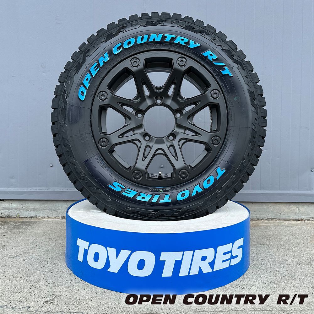 ジムニー】 Jimmy ジムニー JB64 JB23 タイヤホイールセット TOYO オープンカントリーRT 185/85R16 ホワイトレター  16インチ BDX08 新品4本セット - メルカリ