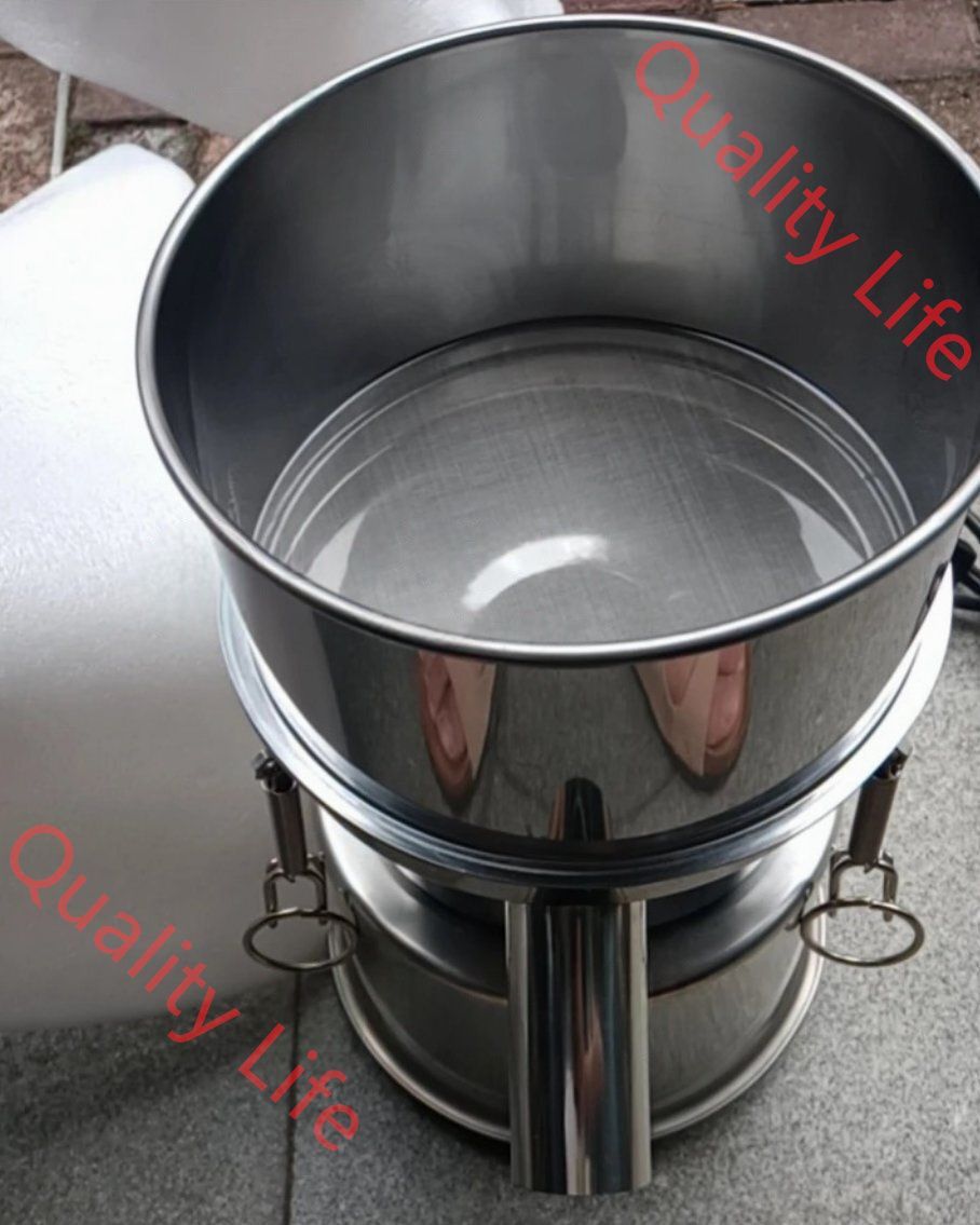 業務用 卓上バイブロシフター 粉ふるい機 ふるい径200mm 目開き3μm～12.50mm選択 単相100V