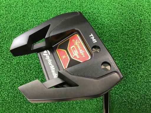 テーラーメイド Spider GT BLACK TM1 34インチ パター PT スチール フレックスその他 メンズ 男性用 右利き 右用 Bランク ゴルフクラブ