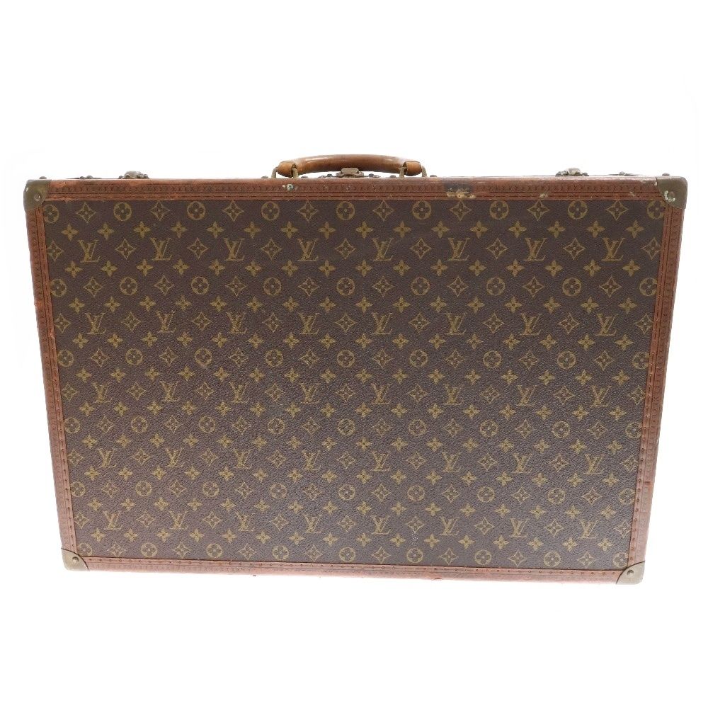 LOUIS VUITTON ルイヴィトン モノグラム ビステン70 M21324 ブラウン ハンドバッグ トランク