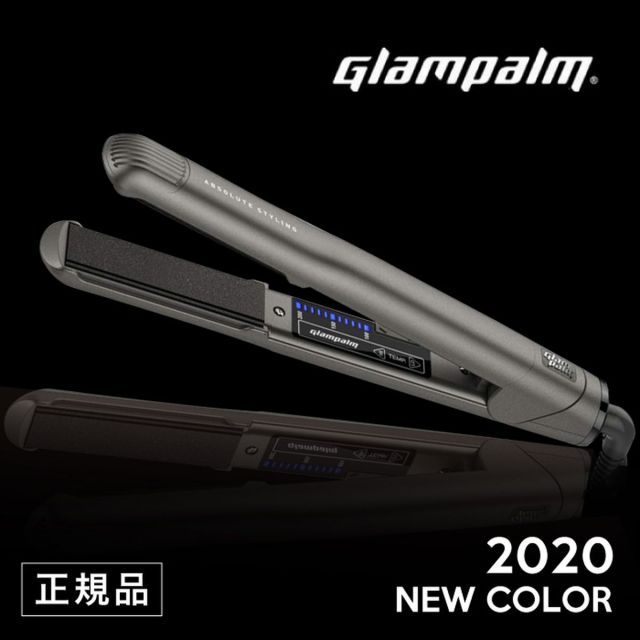 ふ*ん様 glampalm ストレートヘアアイロン GP201CL グランパーム スタイリングアイロン GP201CL GM ガンメタリック