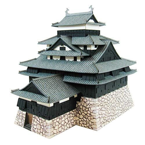 さんけい みにちゅあーとキット 名城シリーズ 1|300 国宝 松江城 ペーパークラフト MK04-06