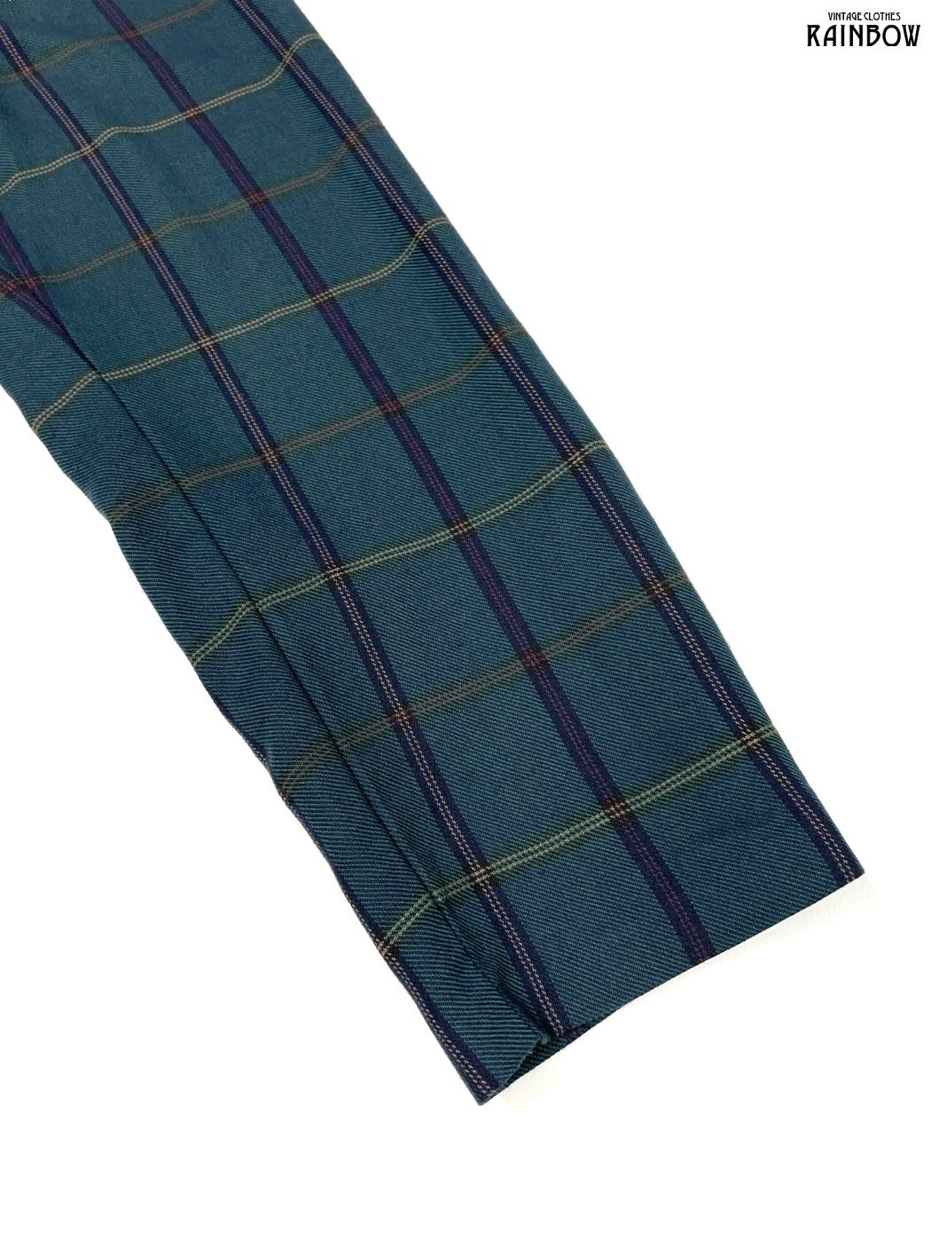 チェック柄 長袖