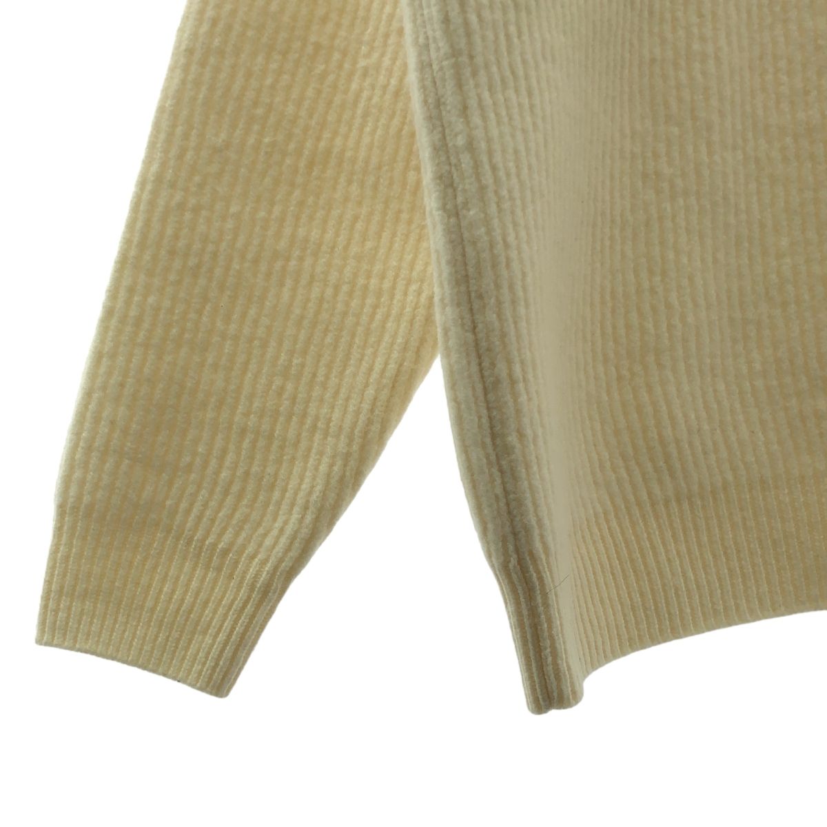 AURALEE / オーラリー | 2023AW | MILLED FRENCH MERINO RIB KNIT