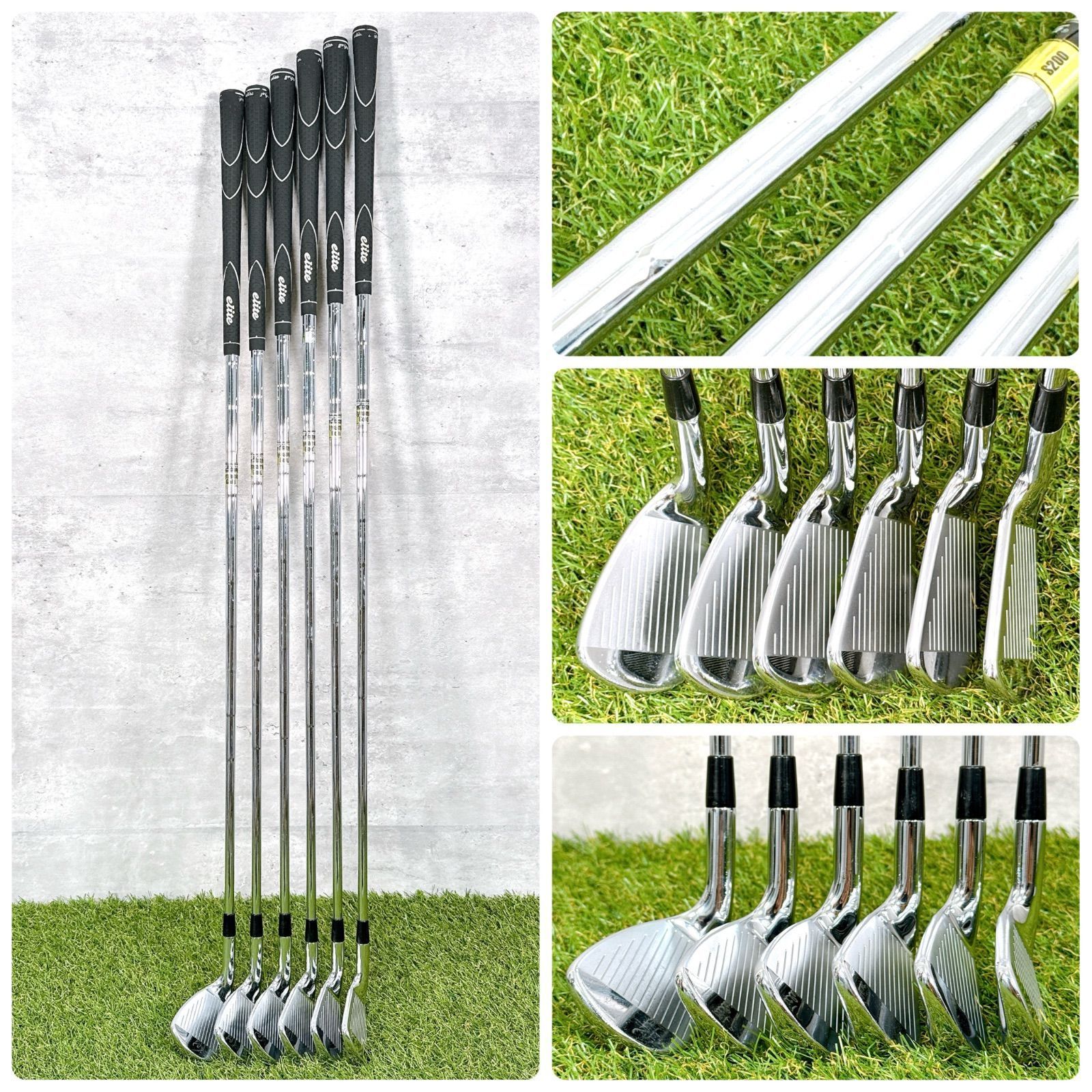 Titleist - タイトリストAP2 712 アイアンセット6本 タイトリスト AP2 712 5番 6番 アイアン セット メンズ ゴルフ