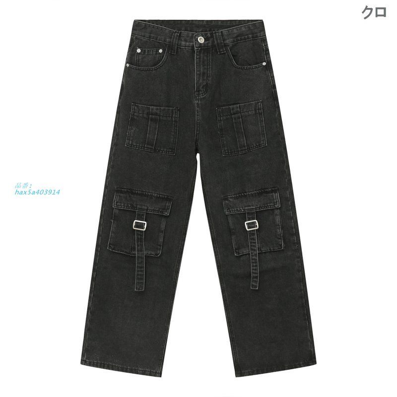 デニムパンツ韓国ファッ