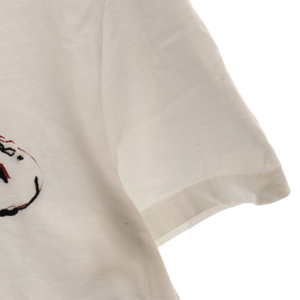 PRADA (プラダ) 19SS ロゴ刺繍 クルーネック 半袖Tシャツ カットソー