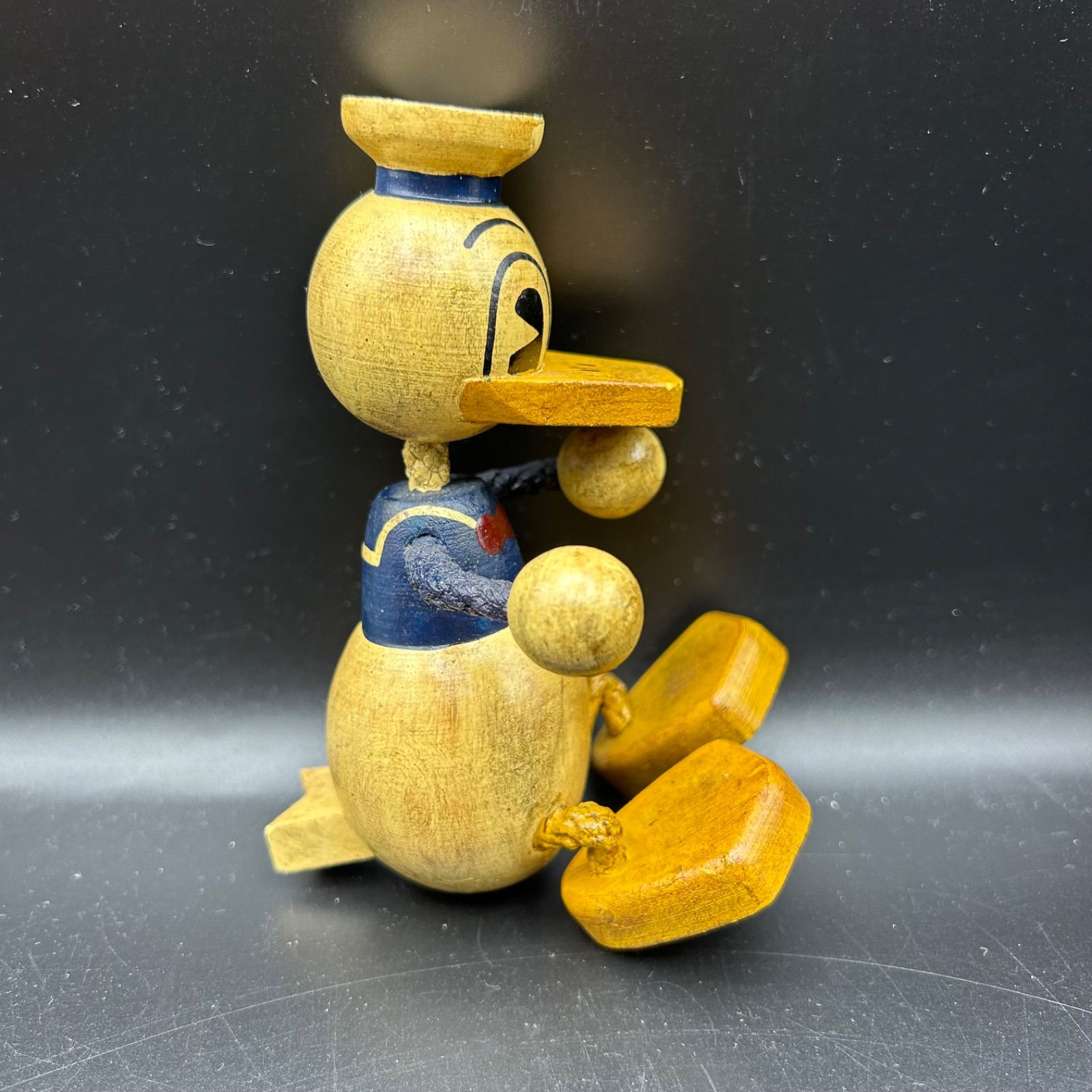 Disney - ヤングエポック　プルート　木製フィギュア 4個セット ヤングエポック社 ミッキー ミニー ドナルド