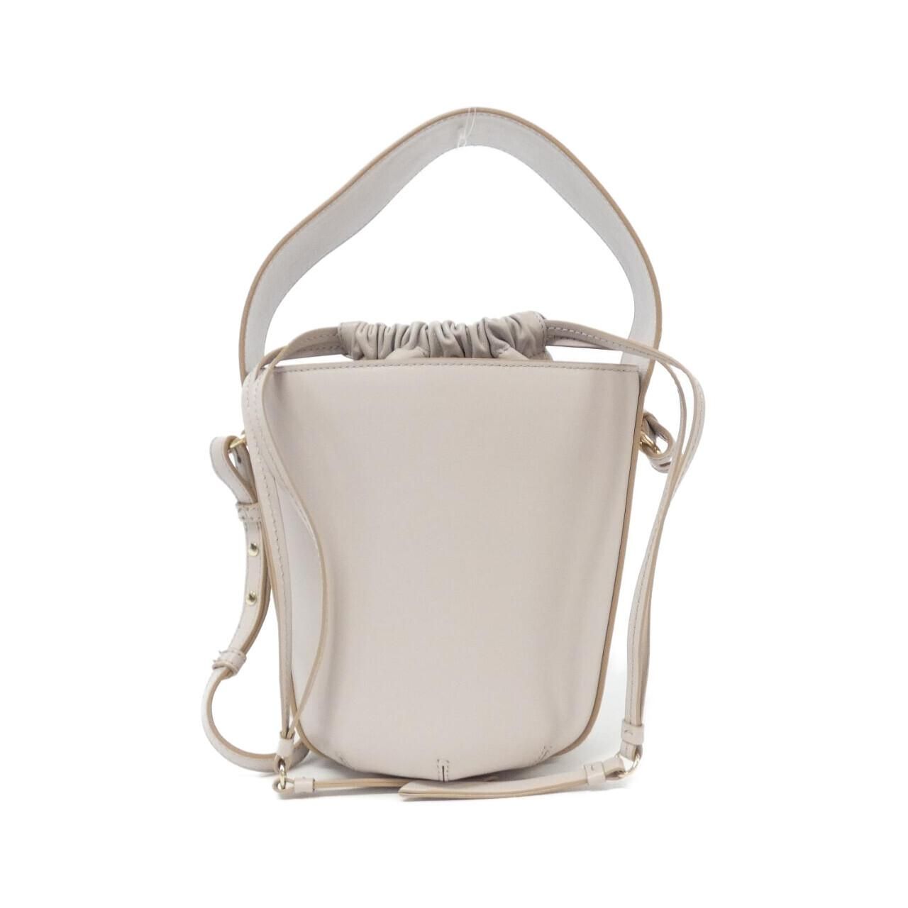 Chloé バケットバッグ ホワイト ストラップ付き