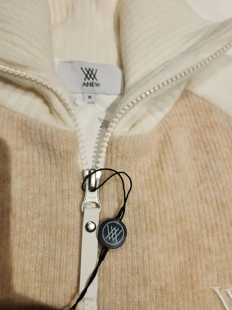 ANEW GOLF レディース ハーフネック ニット