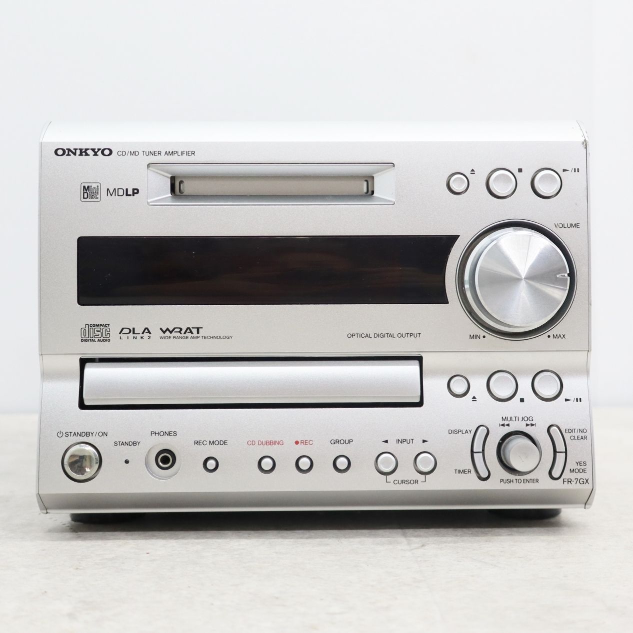 ◇ 現状・ジャンク｜CD MD コンポ 本体のみ｜ONKYO オンキョー FR-7GX ｜通電OK 部品取りに!! □P3082 - メルカリ