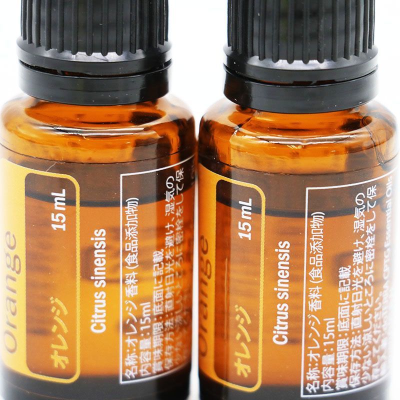 【新品未開封】ドテラ オレンジ 15ml フォロー割あり】doTERRA オレンジ 15ml 4本セット 新品未開封