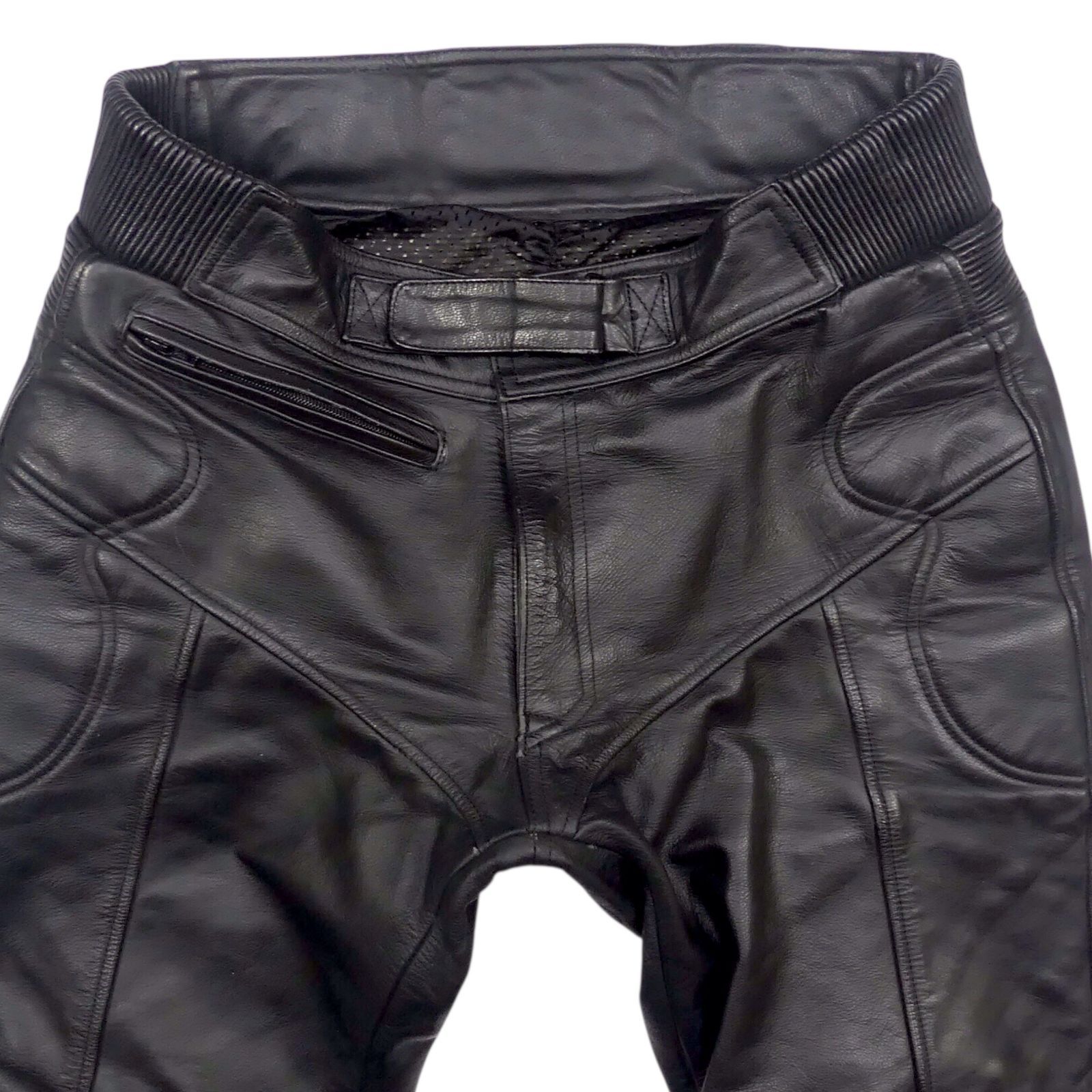 NANKAI NANKAI ナンカイ 南海☆膝プロテクター付き レザーパンツ LL 黒