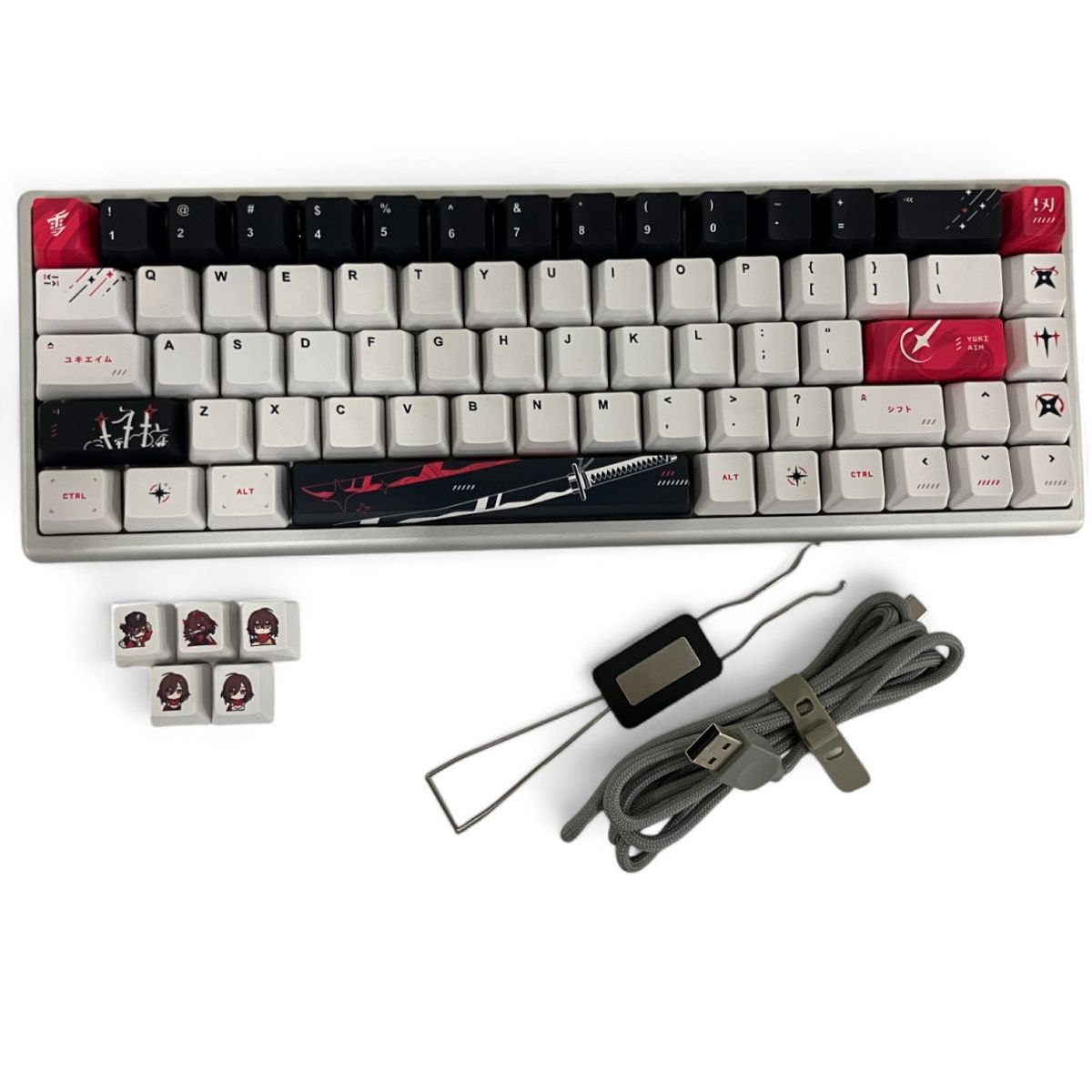 YuKi aim キーボード Yuki Aim (ユキエイム) Polar 65 磁気キーボード ラピッドトリガー US