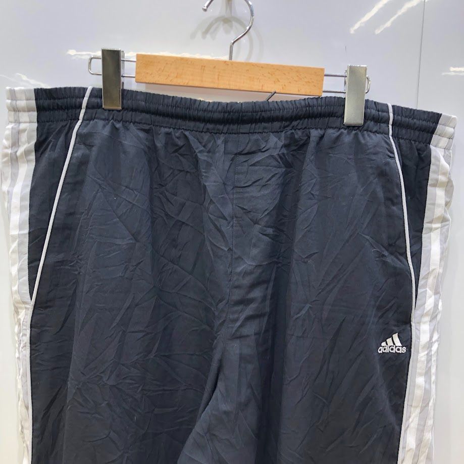 adidas - adidas／ナイロンパンツ／サイズO／ネイビーの通販 by