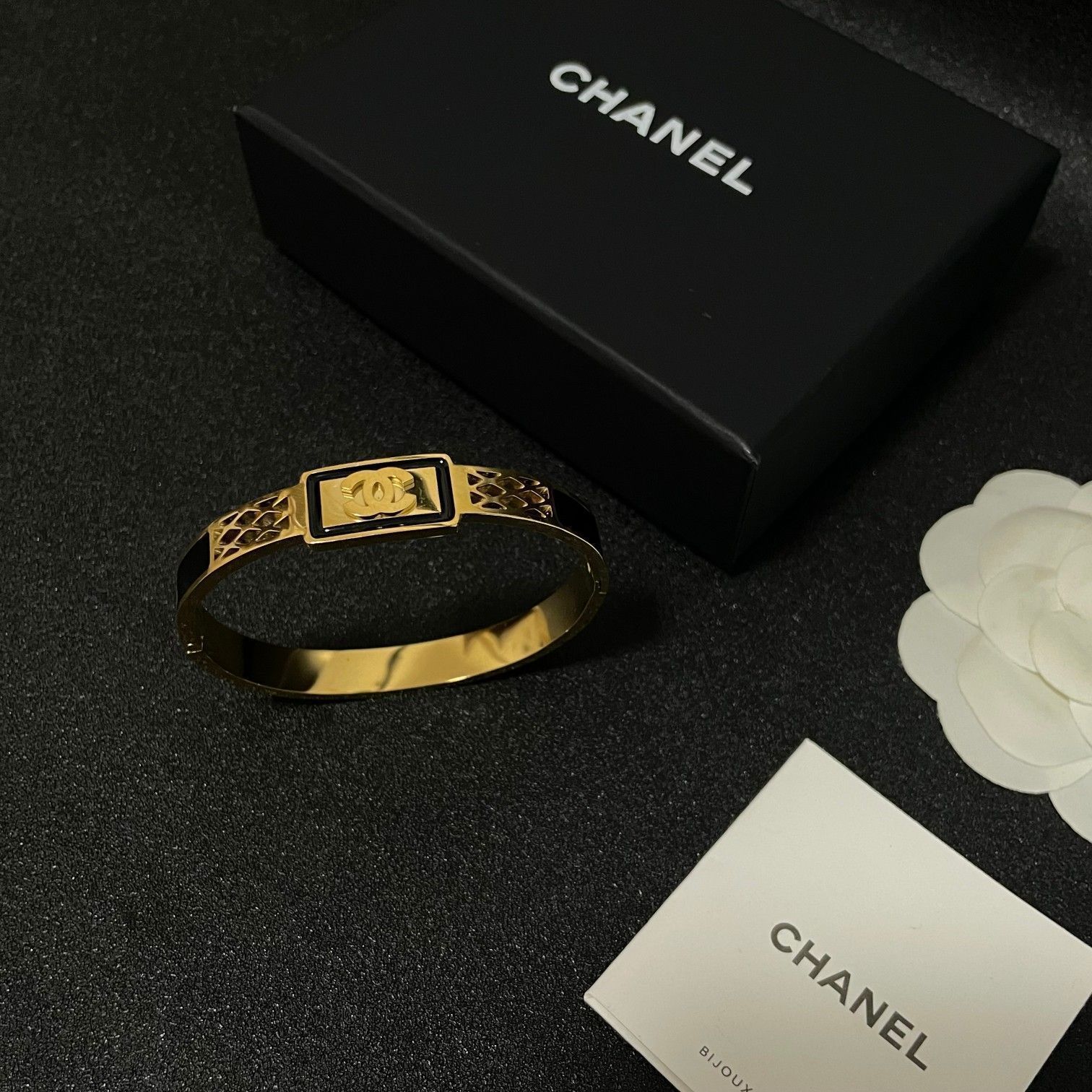 CHANEL ダブルCロゴ 星チャーム ブレスレット CHANEL／シャネル／ヴィンテージ／チャーム／ブレスレット