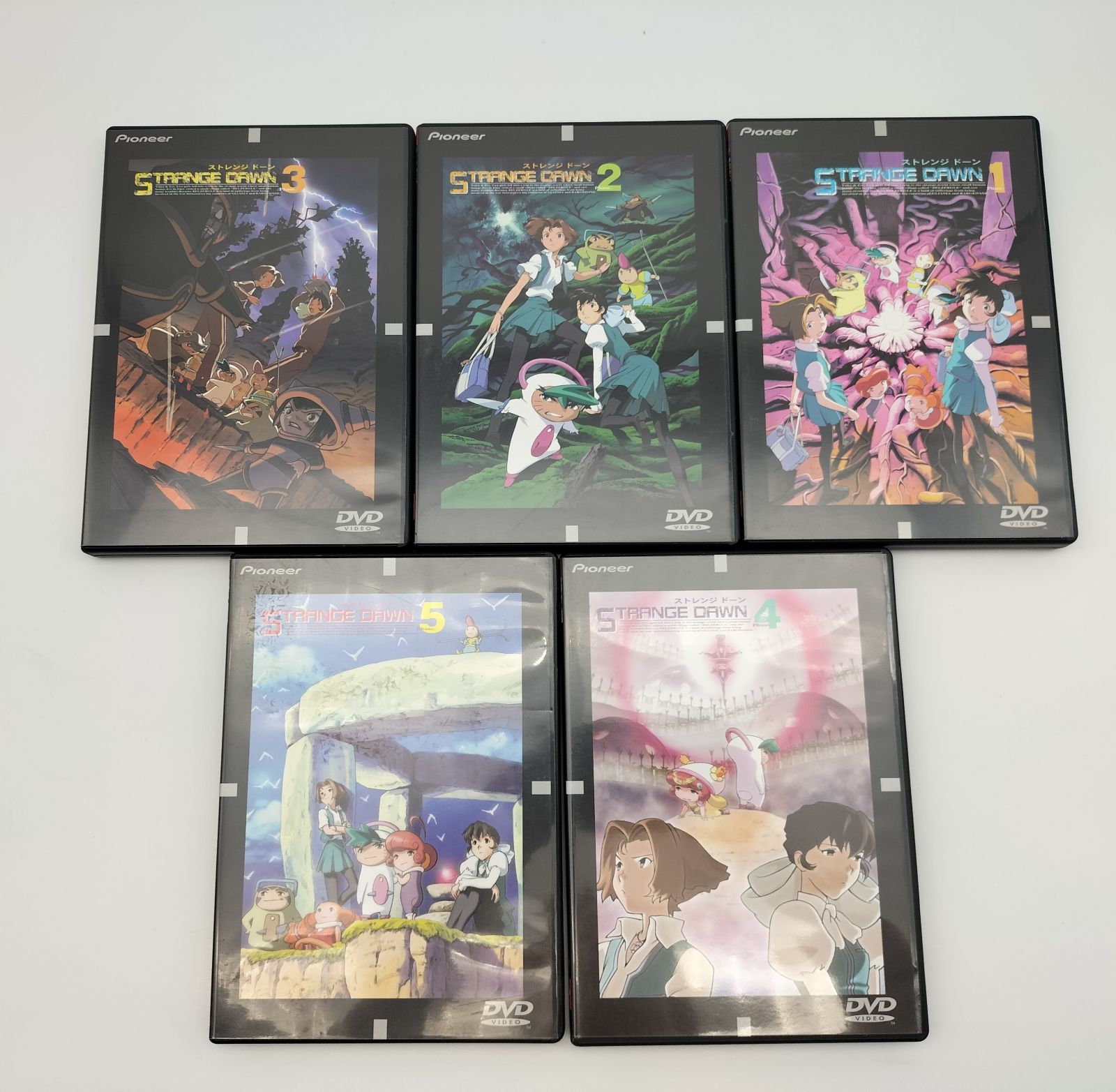 超熱 2-33】 メルカリ - DVD1〜5巻セット DAWN STRENE ストレンジドーン アニメ