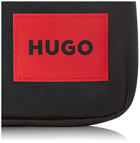 HUGO] [ヒューゴ] ロゴ リサイクルナイロン レポーターバッグ ONESIZE