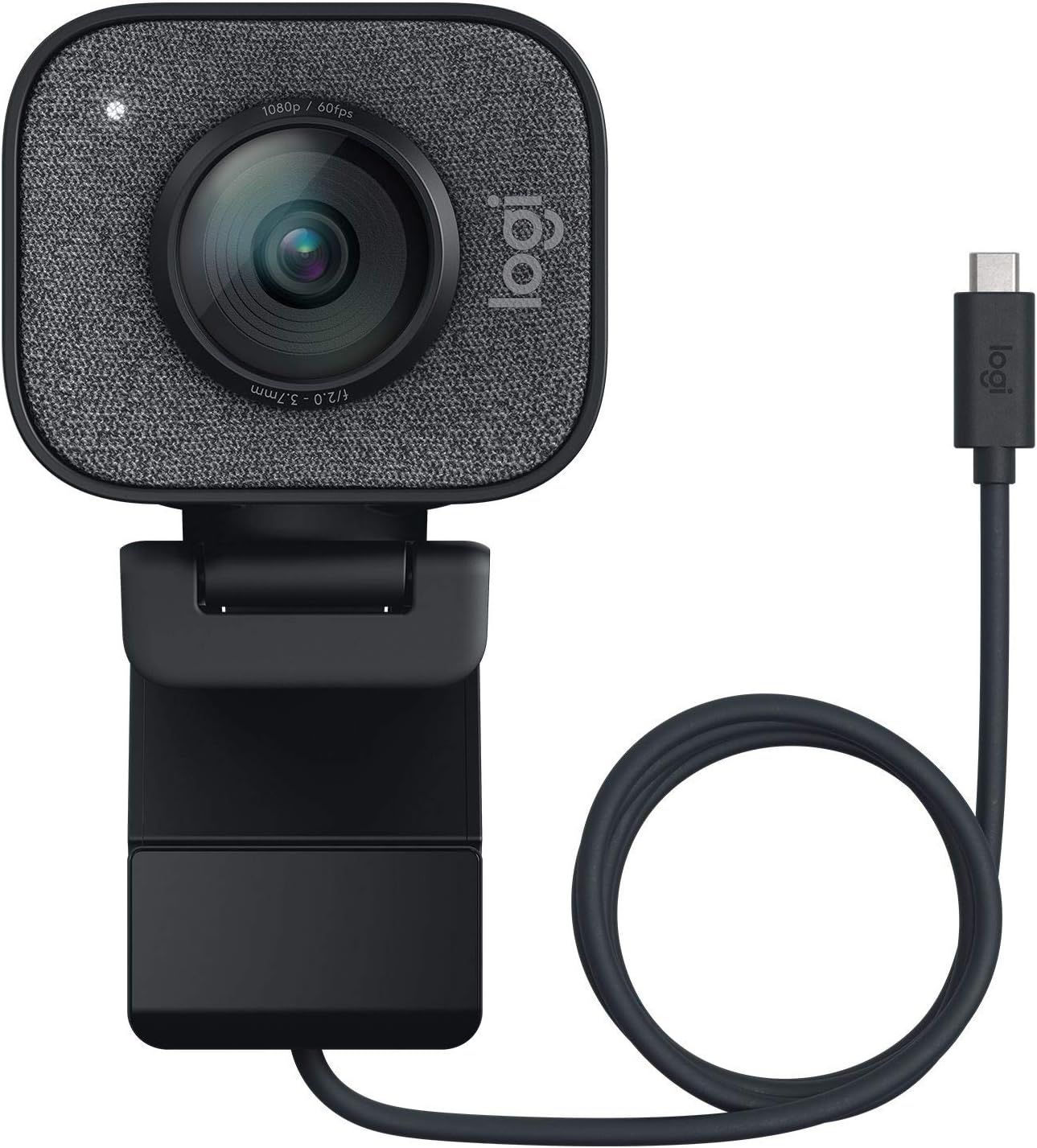 ロジクール Webカメラ C980GR フルHD 1080P 60fps ストリーミング AI オートフォーカス 自動露出補正 手ブレ USB Type-C ウェブカメラ ウェブカム PC Windows Mac スマホ YouTube グラファイト