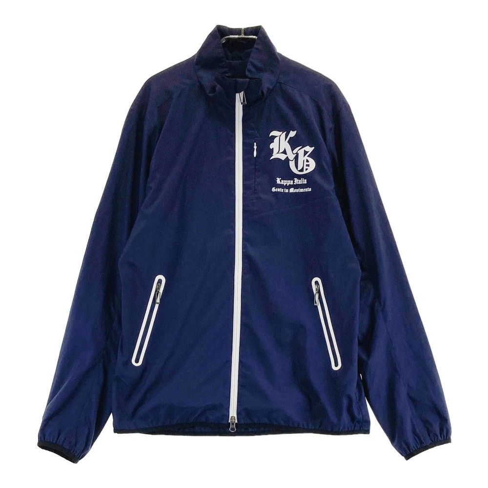 サイズ：LL KAPPA GOLF カッパゴルフ  裏メッシュ ジップ ジャケット  ネイビー系 [240101376857] ゴルフウェア メンズ ストスト