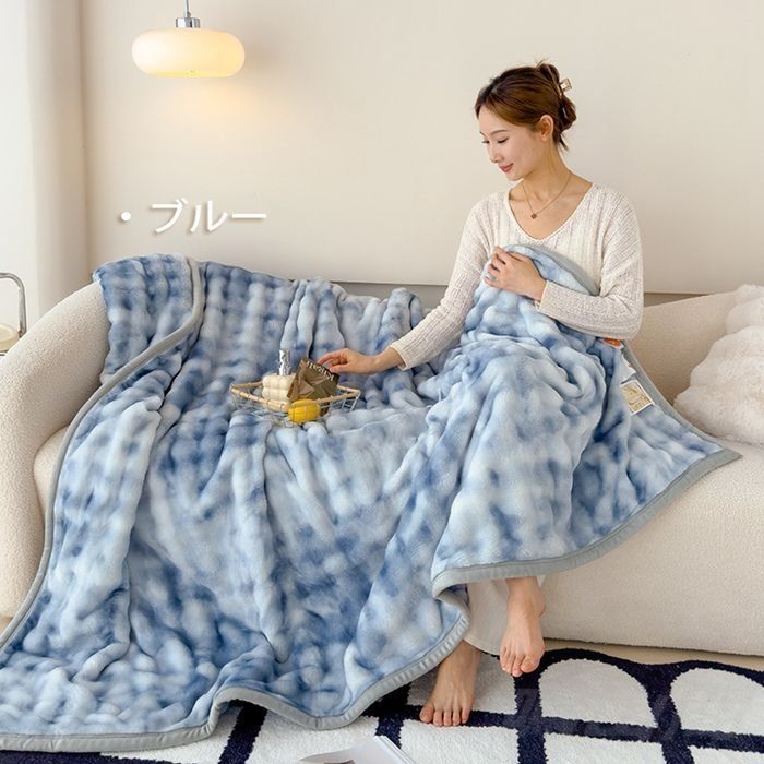 もこもこ毛布 シングル ラグジュアリー 両面 ラビット150×200cm もこもこ毛布 シングル ラグジュアリー 両面 ラビット150×200cm
