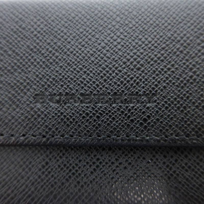 バーバリー BURBERRY 美品 5連 キーケース レザー 黒 ブラック