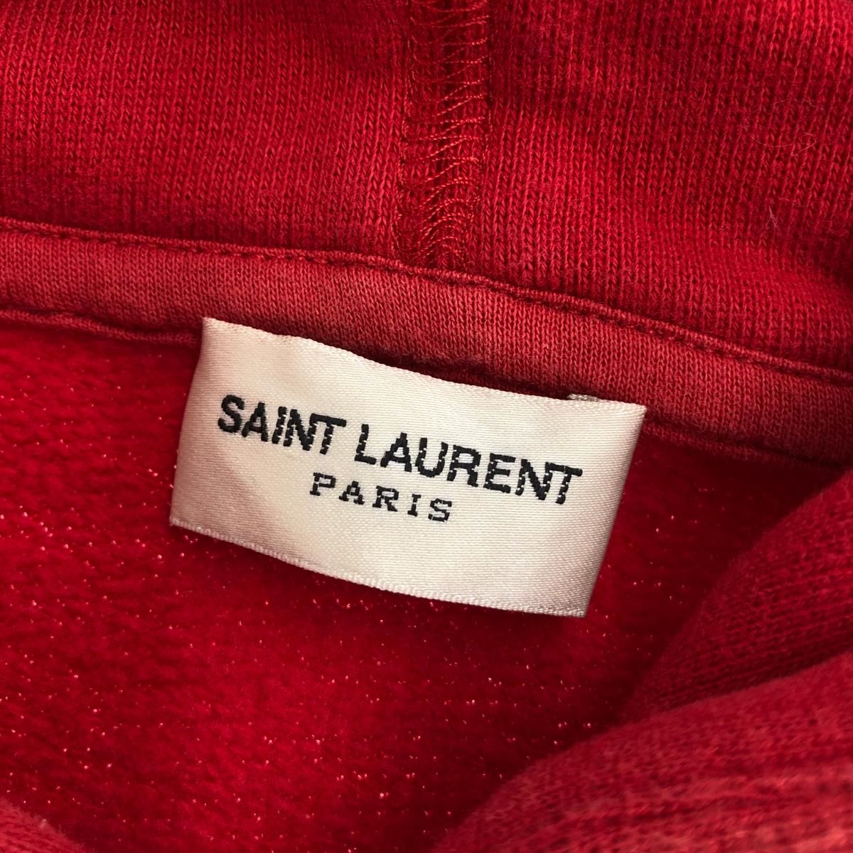 SAINT LAURENT PARIS サンローランパリ フーディ パーカー サイズ:S