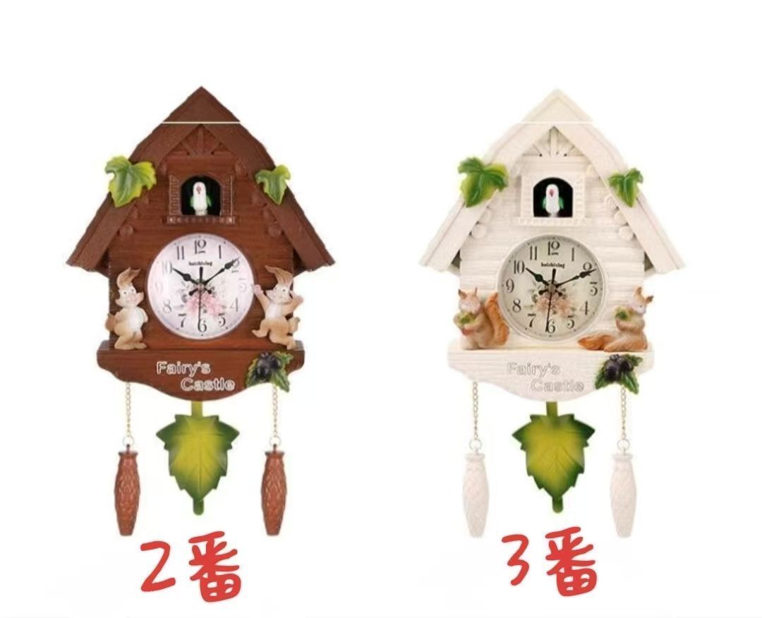 花 掛時計