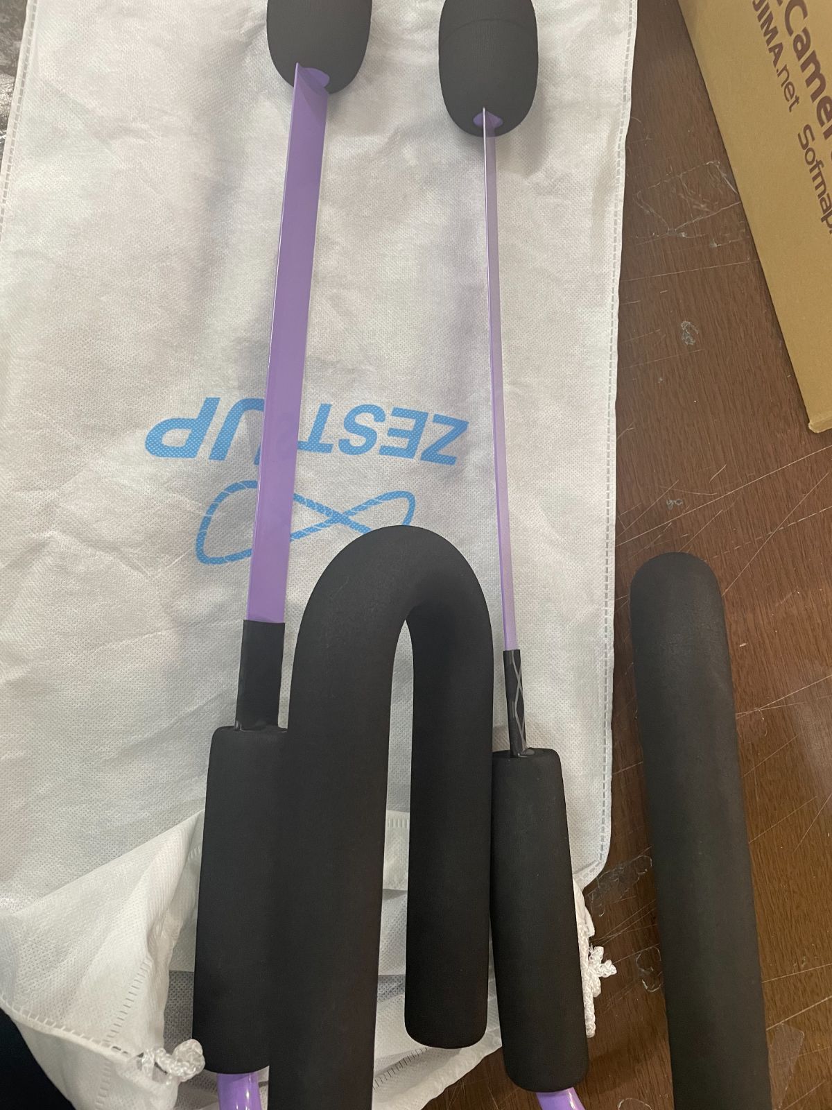 新品未使用】Z-Rop 紫 バトルロープ 新品】ロープのいらないバトル