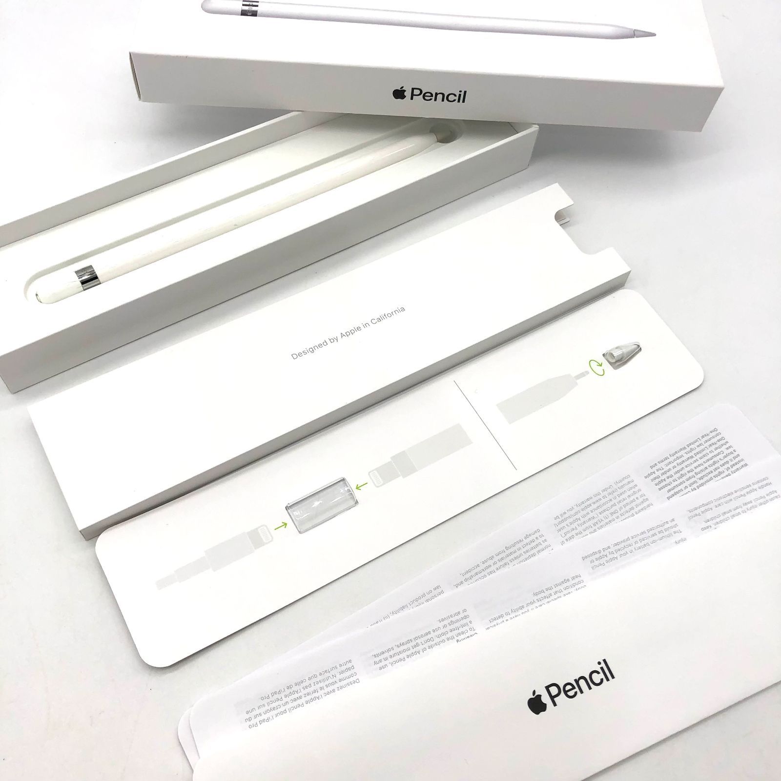 ▽【動作確認済】Apple Pencil アップルペンシル 第1世代 MK0C2J/A 