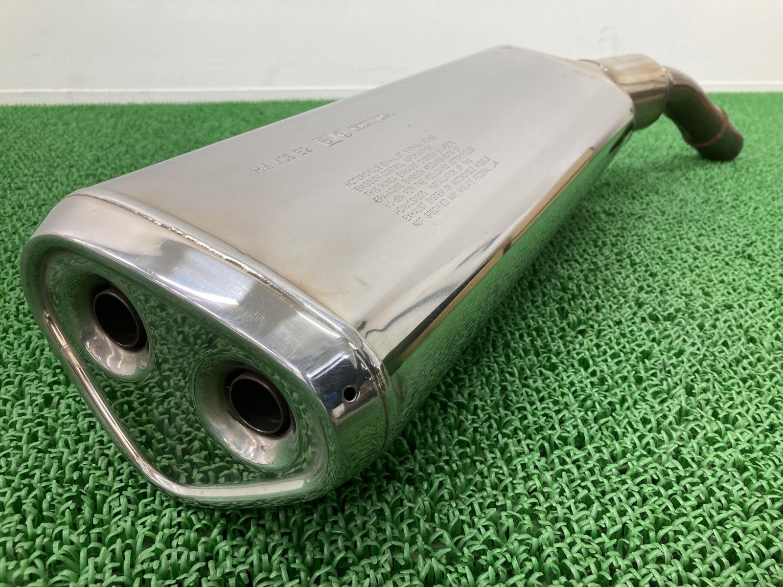ST1300パンヨーロピアン サイレンサーマフラー 右 MCS E2 ホンダ 純正