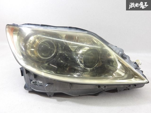 LEXUS レクサス 純正 USF40 LS460 前期 HID ヘッドライト ヘッドランプ 右 右側 運転席側 KOITO 50-79 バラスト/バーナー欠品 即納 棚10-1