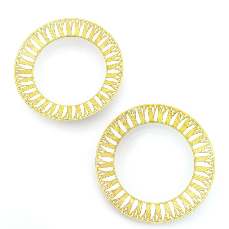 エルメス ソレイユ ドゥ パスタプレート 24cm エルメス HERMES パスタ