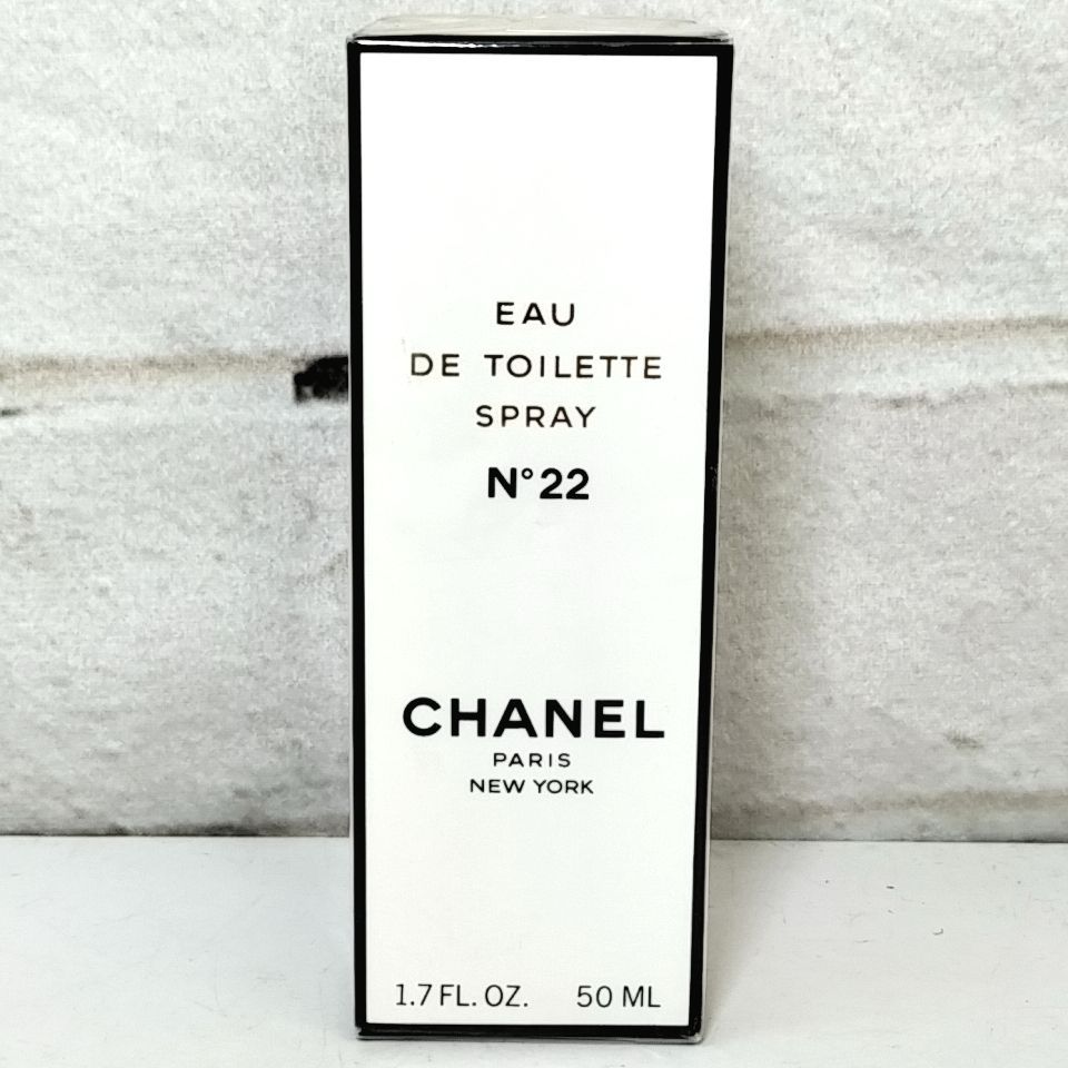 E 48 【 CHANEL 】 未開封 50ml N22 No22 シャネル ナンバー22 EDT オードトワレ SP スプレー 香水 フレグランス